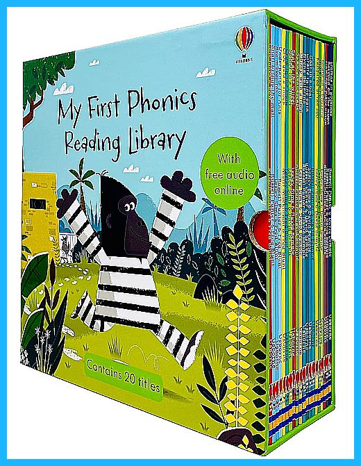 My First Phonics Reading Library from Usborne Books