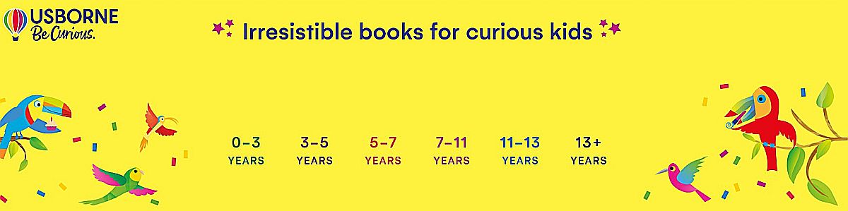 Usborne Books Be Curious