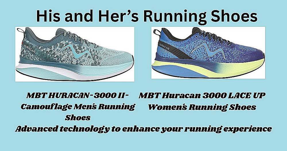 His and Her's Running Shoes